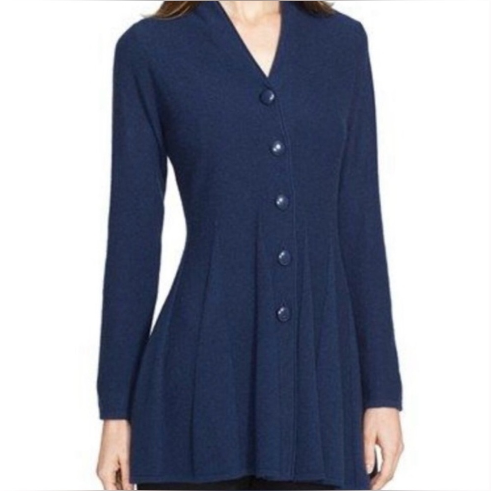 Armani Collezioni Navy Blue Cashmere Sweater